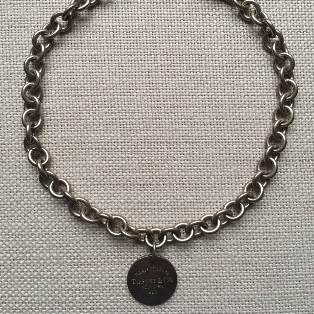 Tiffany Necklace Sterling Silver